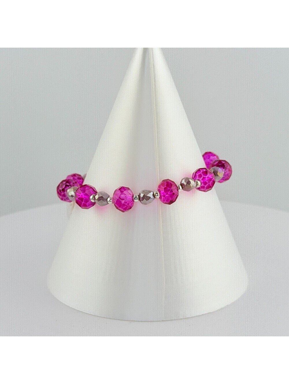 Bomb Party Single Stack Bracelet - on Silver Plating #154